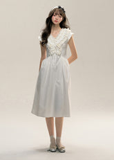"Afternoon Pearl" long dress